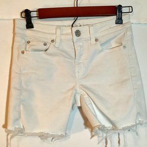 American Eagle Super Stretch Raw Hem shorts